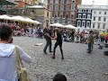 Watching a bad street performer in London