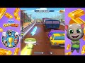 Talking Tom Gold Run Restore The Planet event Eco Angela vs Roy Raccoon Gameplay Android ios