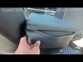 Installed A Set Of Clazzio Custom Diamond Stitch Seat Covers On My 2023 Ford F350 Build