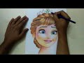 Drawing Frozen2 - Queen Anna [Akash Drawing ]