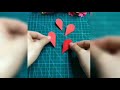 How To make Paper Rose Flower || Handmade Paper Rose