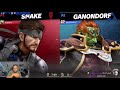 NixUnivers (Ganondorf) vs Keitaro (Snake)