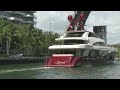 DANGER! Women OVERBOARD! Stuck in Yacht Paradise! 😱🌴🚤 #YachtLifeThrills #MiamiRescue