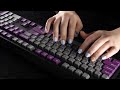 ASMR 15 Keyboards with Fast Typing for Studying & Works🌞(4K, No Talking)