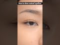 How to draw natural and easy eyeline?