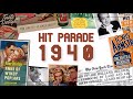 Hit Parade 1940 | The Best Music Of The Year | Glenn Miller Ella Fitzgerald Bing Crosby