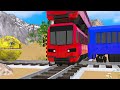 踏切アニメ あぶない電車 TRAIN 🚦 Fumikiri 3D Railroad Crossing Animation # train #1