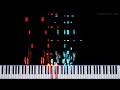 Megalovania Electro Swing (Playable Version) - Piano Tutorial