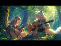 【Relaxing Celtic Music】Medieval fantasy world/Celtic music/A gentle moment in the forest -free BGM-🍃