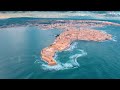 FLYING OVER ITALY 4K UHD - Relaxing Music Along With Beautiful Nature Videos - 4K UHD TV