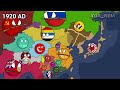 History of China and neighbor (18000BC - 2024) Countryballs Best version