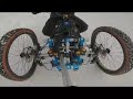 no weld adaptive full suspension e trike in the snow