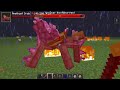 Apostle Vs. Netherite Monstrosity and other L_Ender's Cataclysm Monsters in Minecraft Showcase