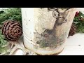Thrift to Treasure - NEW! IOD Holiday Release - 5 Upcycled Thrift Store Finds - DIY Farmhouse Decor