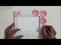 2 Easy #quick photo frame making ideas#beautiful handmade photo frames#best out of waste card boards
