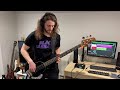 Red Hot Chili Peppers; The Greeting Song - bass cover