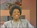 Carol Channing, Oprah Winfrey--1984 Chicago TV Interview, 