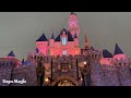 Rainy Evening Stroll Around Disneyland | February 2024 4K