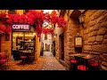 Italy Cafe - Smooth Autumn Jazz Music for Coffee Shop ☕ Melodies Guitar Jazz for Improve Your Mood