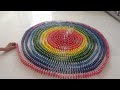 Domino Rainbow spiral
