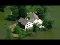 WATCH: Sky 11 flies over flooded Waterville on Sunday afternoon