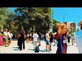 Summer in Barcelona Spain, Sagrada Familia Walking Tour | 4k HDR