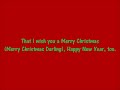 Merry Christmas Darling by Boyz II Men lyrics