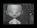 Blender character modeling / character design tutorial/ Sculpting