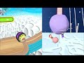 Going Balls | Bridge Race - All Level Gameplay Android, iOs - NEW APK UPDATE.