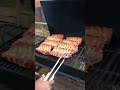 Indirect Grilling Baby Back Ribs on the Char-Griller 2137 Outlaw Charcoal Grill with Hickory Chunks