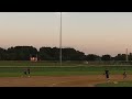 Reed Daniel Unbelievable Leaping Catch - Dixie State Tournament - Paris Vs EMC Game 1 - July 7, 2023