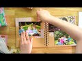 scrapbook with me 🌼🌿  how to make a cozy, cottagecore scrapbook