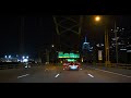 Driving Downtown - Pittsburgh 4K HDR - Night Drive
