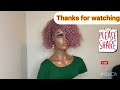 DIY A quick curly crochet hairstyles using braid extensions I have no copyright to the music 🎶