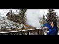 Boiling Water Thrown into Cold Air at - 30 Degrees Celsius (Calgary, Canada)