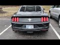 Stock 2016 3.7 v6 Mustang Exhaust