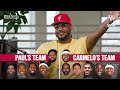 Paul George and Carmelo Anthony Pick The Best 