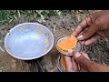 Besan chilla kadhayi recipe in miniature kitchen