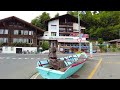🇨🇭 Brienz, Switzerland  -  Beautiful Swiss village - Walk Along Lake Brienz