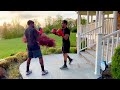 Sparring Day VLOG OUTSIDE! (WATCH ALL ROUNDS) :)