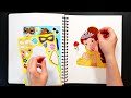 BEAUTY AND THE BEAST STICKER BOOK MAKEOVER | BELLE, LUMIERE, MRS. POTTS FUN STICKER ACTIVITY