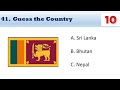 Guess the Country by its Flag (Part-1) | Quiz for Flag learners | Flag quiz| Guess the flag