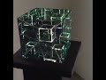 Tesseract - Hypercube 4th dimension Infinity Mirror Art Sculpture by Nicky Alice