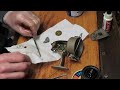 Daiwa 7450 HRL spin fishing reel how to take apart and service this flea market find