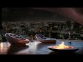 Smooth Jazz & Night: Luxury Apartment with Fireplace, City lights