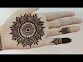 Eid special Beautiful Fronthand Mehndi Design |New Mehndi design for beginners||simple mehndi design