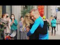 Flashmob Proposal Bruno Mars Marry You Hamburg 2022 - Sweetest and Coolest Reaction by Bride