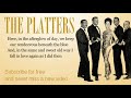 The Platters - Twilight Time - Lyrics