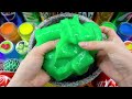 Satisfying Video | How To Make Clear Slime Mixing Glitter Coca Cola & Many Other Cans of Soda