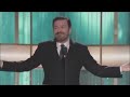 Ricky Gervais at the Golden Globes (2010-12)